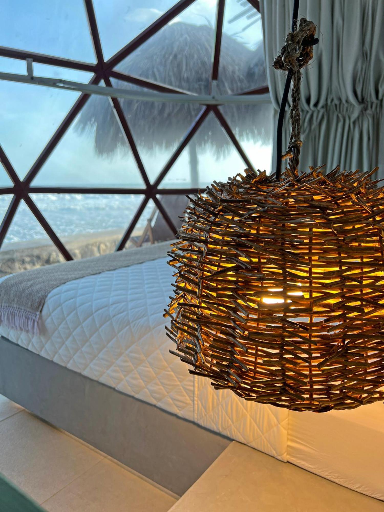 Almare Zonte - Beachfront Glamping Hotel El Zonte Extérieur photo