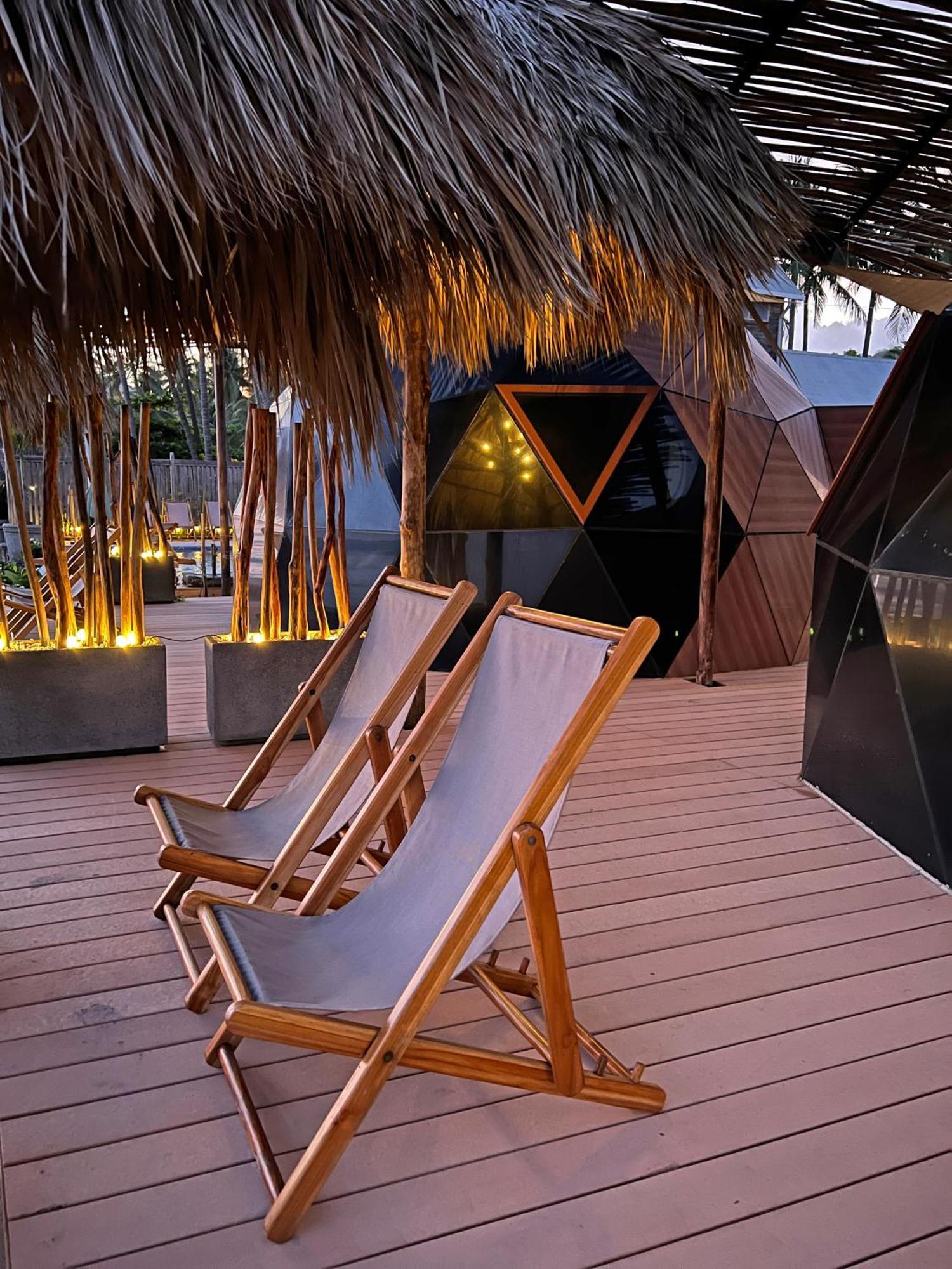 Almare Zonte - Beachfront Glamping Hotel El Zonte Extérieur photo